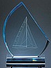 Sail Shape Award (10"x7"x2")